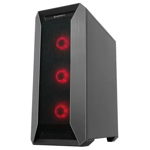 Frisby Infinity FC-9325G 650W 80Plus 4 x RGB Fan Temperli Cam USB 3.0 E-ATX Mid-Tower Gaming (Oyuncu) Kasa