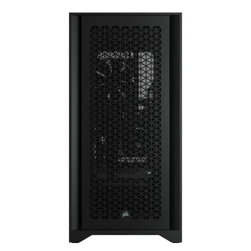 Corsair 4000D AirFlow CC-9011200-WW USB 3.1 Temperli Cam Siyah ATX Mid-Tower Gaming (Oyuncu) Kasa