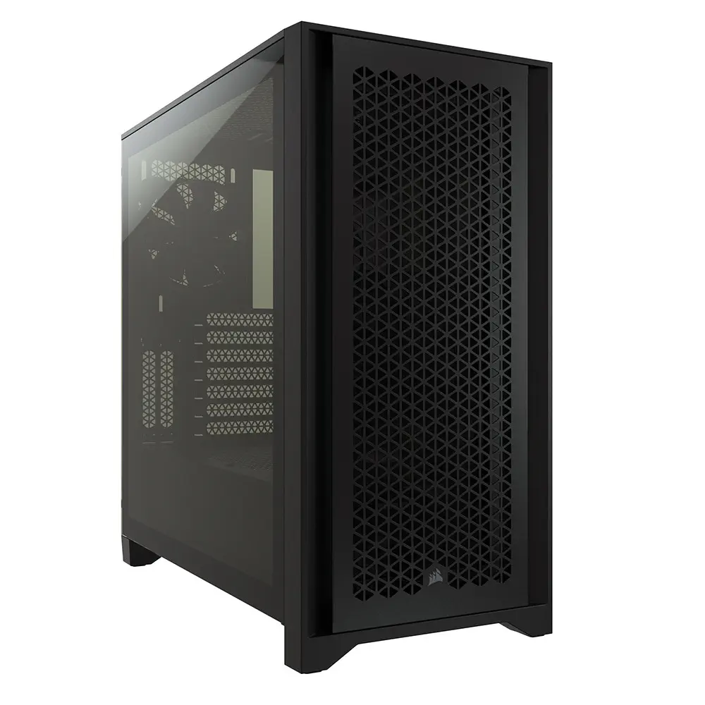Corsair 4000D AirFlow CC-9011200-WW USB 3.1 Temperli Cam Siyah ATX Mid-Tower Gaming (Oyuncu) Kasa