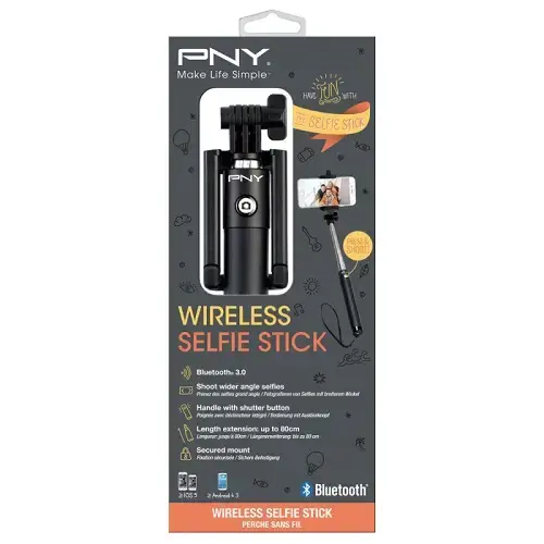 PNY Wireless Selfie Çubuğu (P-S500-BSS101K-RB)