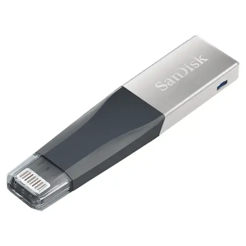 Sandisk iXpand Mini SDIX40N-256G-GN6NE 256GB iPhone Lightning/USB 3.0 Flash Bellek