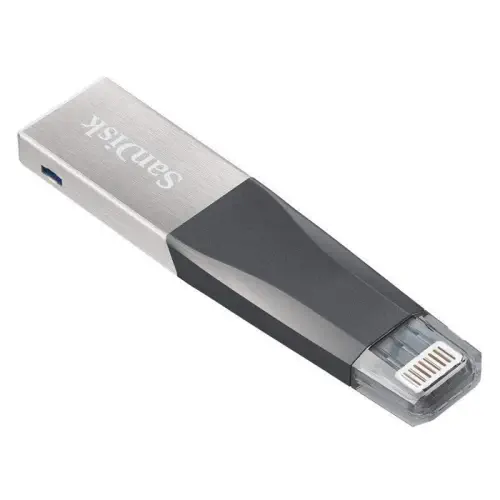 Sandisk iXpand Mini SDIX40N-256G-GN6NE 256GB iPhone Lightning/USB 3.0 Flash Bellek