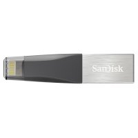 Sandisk iXpand Mini SDIX40N-128G-GN6NE 128GB iPhone Lightning/USB 3.0 Flash Bellek