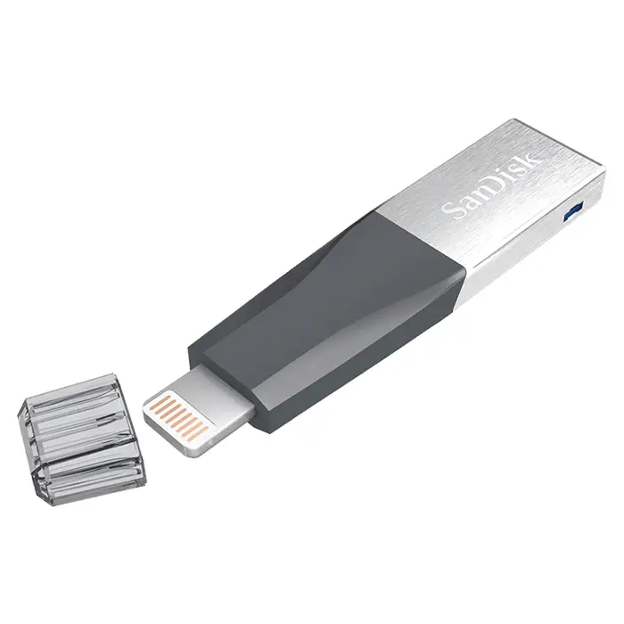 Sandisk iXpand Mini SDIX40N-064G-GN6NN 64GB iPhone Lightning/USB 3.0 Flash Bellek