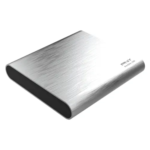 PNY Pro Elite Gümüş 500GB 865/875MB/s USB 3.1 Gen2 Type-C Taşınabilir SSD Disk (PSD0CS2060S-500-RB)