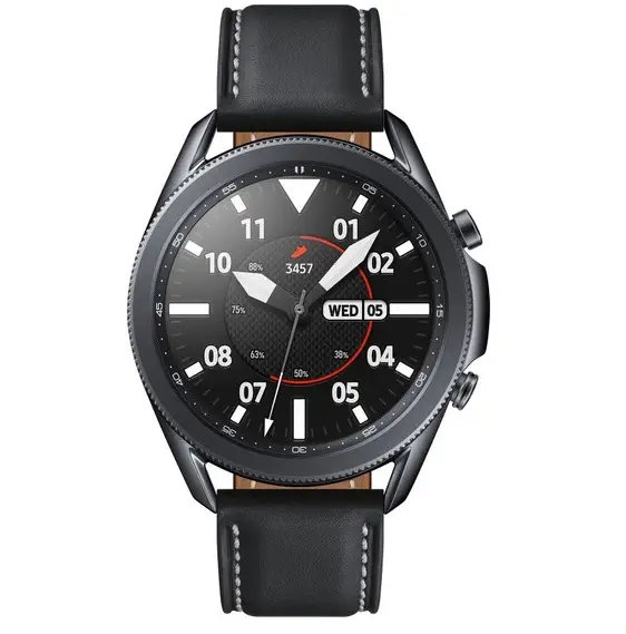 Samsung Galaxy Watch 3 45mm SM-R840NZKATUR Siyah Akıllı Saat - Distribütör Garantili
