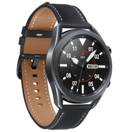 Samsung Galaxy Watch 3 45mm SM-R840NZKATUR Siyah Akıllı Saat - Distribütör Garantili