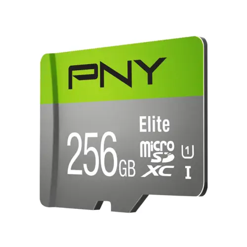 PNY Elite MicroSDXC 256GB 100MB/s Class 10 MicroSD Hafıza Kartı (P-SDU256V11100EL-GE)