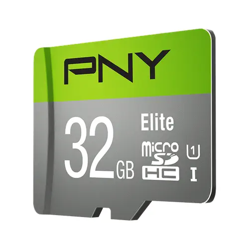 PNY Elite MicroSDHC 32GB 100MB/s Class 10 MicroSD Hafıza Kartı (P-SDU32GU185GW-GE)