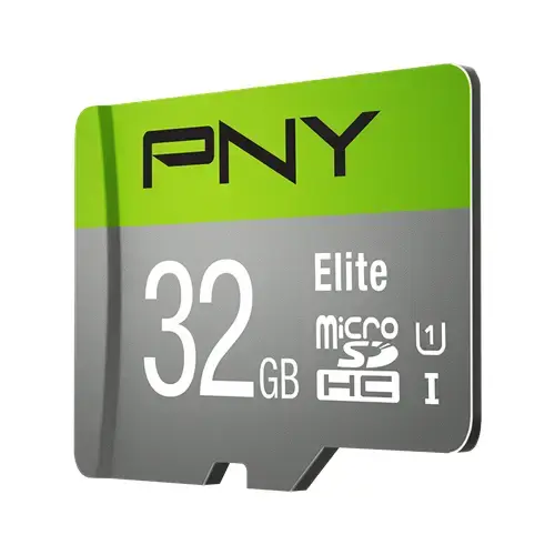 PNY Elite MicroSDHC 32GB 100MB/s Class 10 MicroSD Hafıza Kartı (P-SDU32GU185GW-GE)