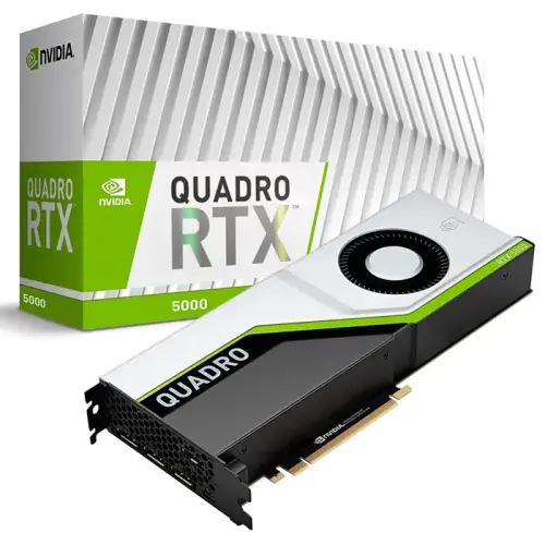 PNY Nvidia Quadro RTX 5000 VCQRTX5000-PB 16GB GDDR6 256Bit DX12 Ekran Kartı