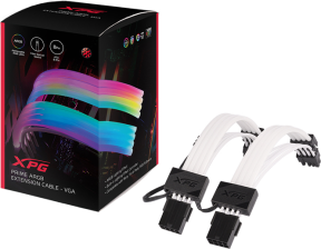 XPG ARGBEXCABLE-VGA-BKCWW VGA 8+8 Pin ARGB Uzatma Kablosu