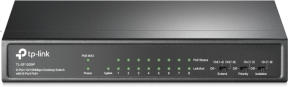 TP-Link TL-SF1009P 9 Port 10/100Mbps Yönetilemez Switch