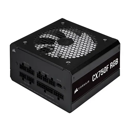 Corsair CX750F RGB CP-9020218-EU 750W 80 Plus Bronze RGB Siyah Full Modüler Power Supply