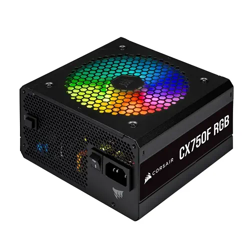 Corsair CX750F RGB CP-9020218-EU 750W 80 Plus Bronze RGB Siyah Full Modüler Power Supply