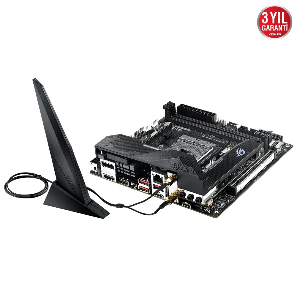 Asus ROG STRIX B550-I GAMING AMD B550 Soket AM4 DDR4 5100MHz(OC)Mhz Mini-ITX Gaming (Oyuncu) Anakart