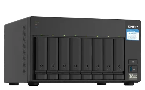 Qnap TS-832PX 4GB  8 Yuvalı Nas Depolama Ünitesi 