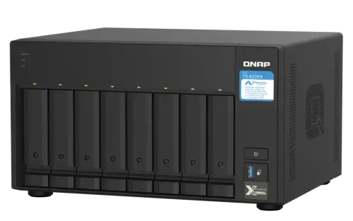 Qnap TS-832PX 4GB  8 Yuvalı Nas Depolama Ünitesi 