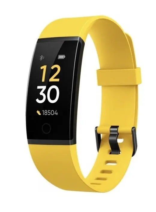 Realme Band 0.96″ Nabız Ölçer Su Geçirmez Sarı Akıllı Bileklik - Distribütör Garantili