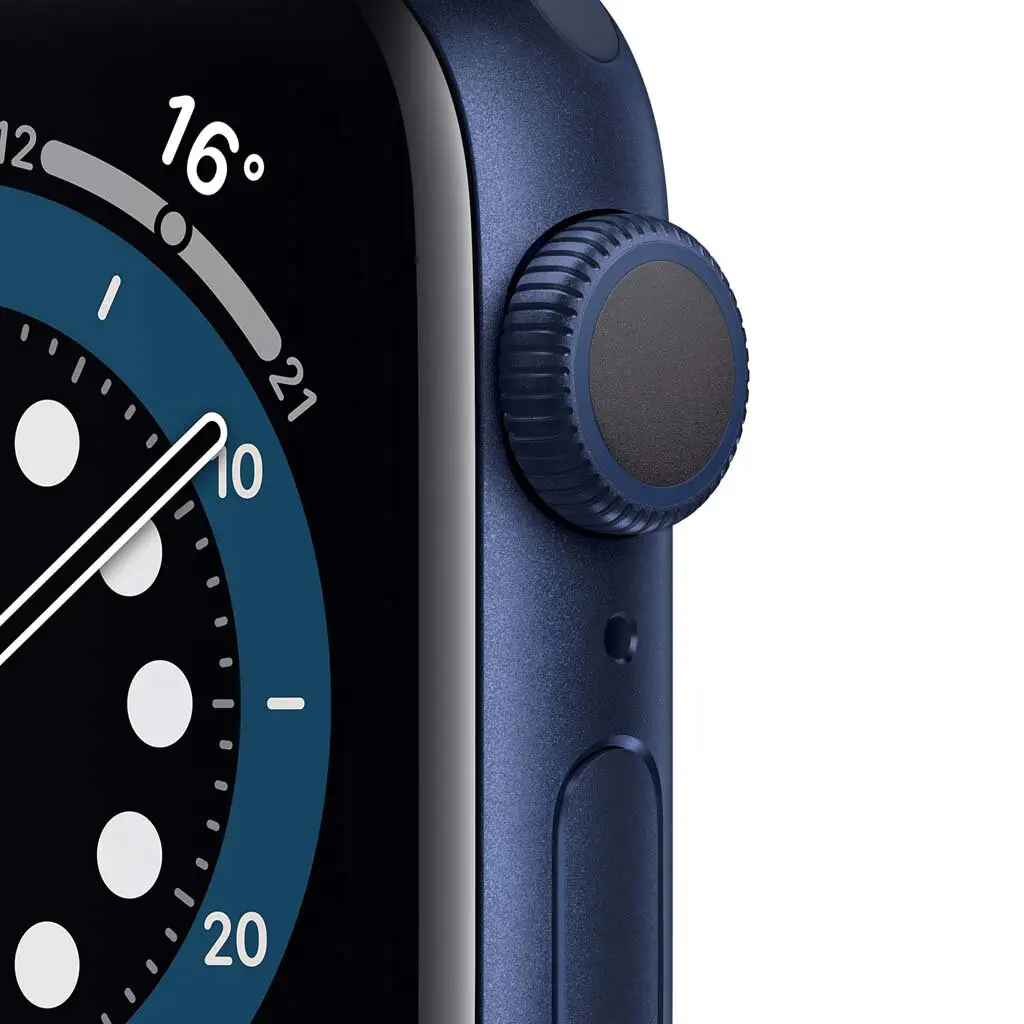 Apple Watch Seri 6 44mm GPS Mavi Alüminyum Kasa ve Koyu Lacivert Kordon M00J3TU/A