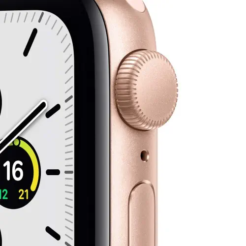 Apple Watch SE 40mm GPS Gold Alüminyum Kasa ve Kum Pembesi Spor Kordon MYDN2TU/A