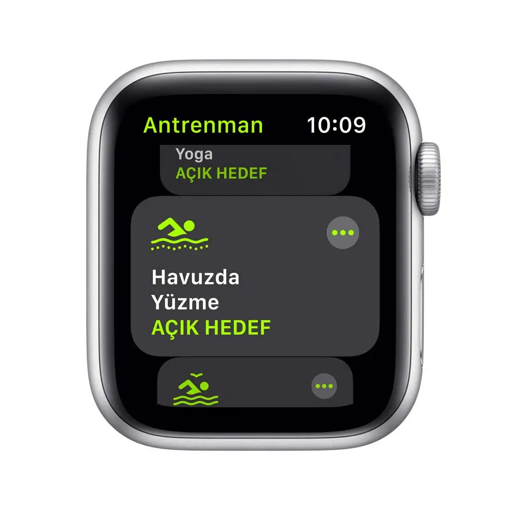 Apple Watch SE 40mm GPS Silver Alüminyum Kasa ve Beyaz Spor Kordon MYDM2TU/A