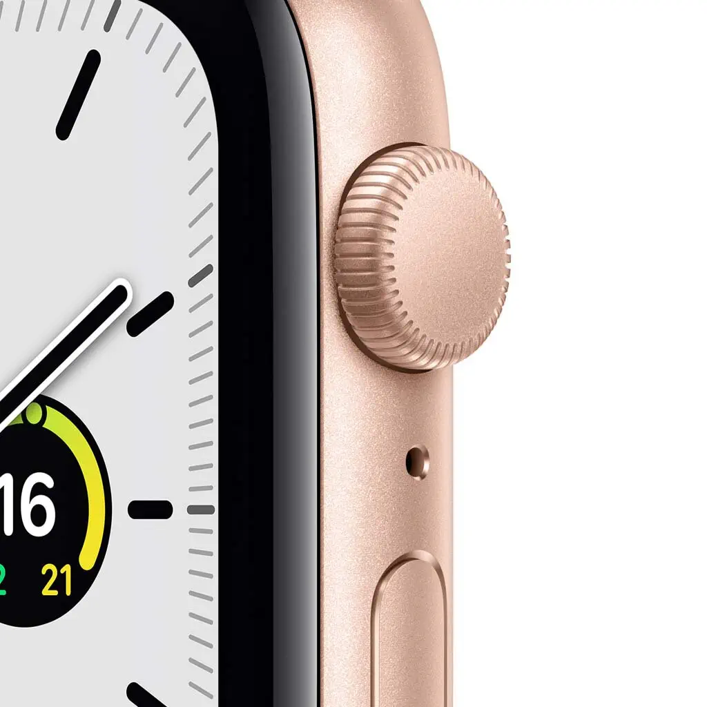 Apple Watch SE 44mm GPS Gold Alüminyum Kasa ve Kum Pembesi Spor Kordon MYDR2TU/A