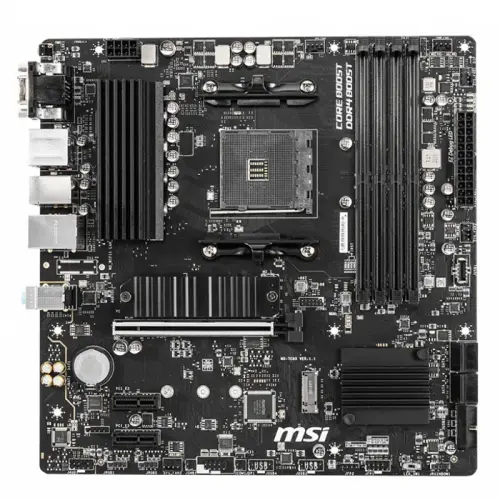 MSI B550M PRO-VDH AMD B550 Soket AM4 DDR4 4400(OC)MHz mATX Gaming (Oyuncu) Anakart