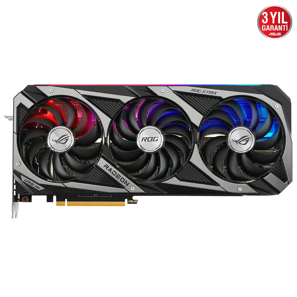 Asus ROG Strix Radeon RX 6800 OC ROG-STRIX-RX6800-O16G-GAMING 8GB GDDR6 256Bit DX12 Gaming Ekran Kartı