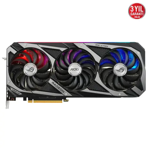 Asus ROG Strix Radeon RX 6800 OC ROG-STRIX-RX6800-O16G-GAMING 8GB GDDR6 256Bit DX12 Gaming Ekran Kartı