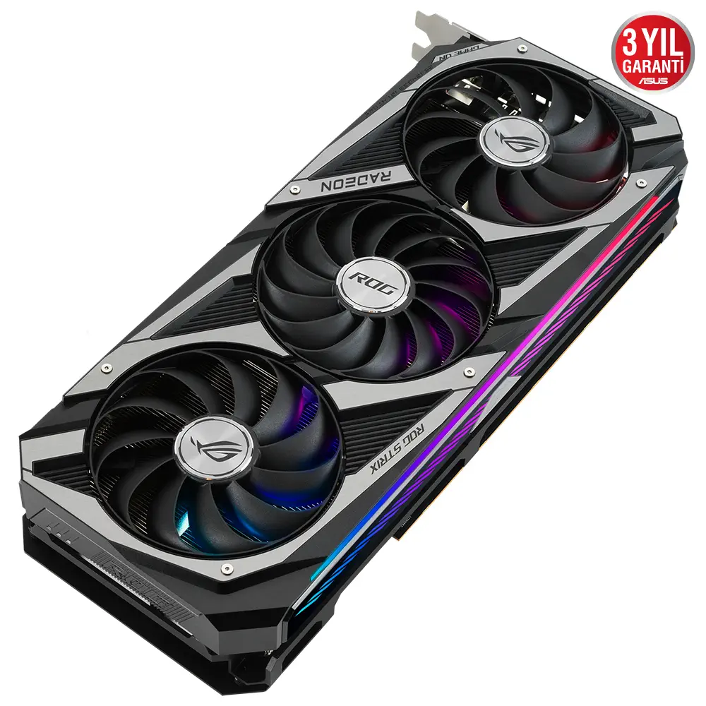 Asus ROG Strix Radeon RX 6800 OC ROG-STRIX-RX6800-O16G-GAMING 8GB GDDR6 256Bit DX12 Gaming Ekran Kartı