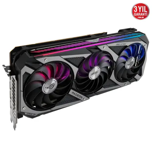 Asus ROG Strix Radeon RX 6800 OC ROG-STRIX-RX6800-O16G-GAMING 8GB GDDR6 256Bit DX12 Gaming Ekran Kartı