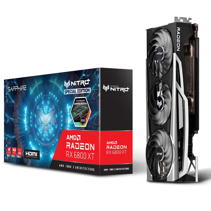 Sapphire Nitro+ AMD Radeon RX 6800 XT SE 11304-01-20G 16GB GDDR6 256Bit DX12 Gaming (Oyuncu) Ekran Kartı