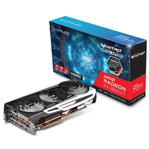 Sapphire Nitro+ AMD Radeon RX 6800 XT SE 11304-01-20G 16GB GDDR6 256Bit DX12 Gaming (Oyuncu) Ekran Kartı