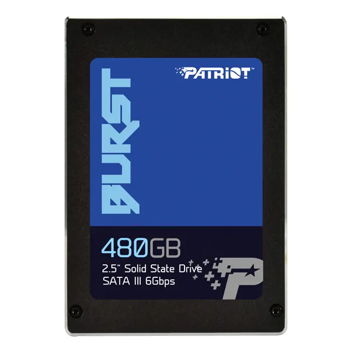 Patriot Burst PBU480GS25SSDR 480GB 560/540MB/s 2.5″ SATA 3 SSD Disk