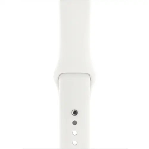 Apple Watch Seri 3 GPS 42 mm Gümüş Rengi Alüminyum Kasa ve Beyaz Spor Kordon - MTF22TU/A Apple Türkiye Garantili