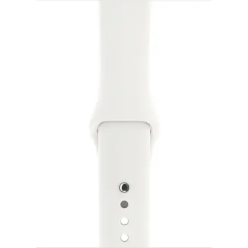 Apple Watch Seri 3 GPS 42 mm Gümüş Rengi Alüminyum Kasa ve Beyaz Spor Kordon - MTF22TU/A Apple Türkiye Garantili