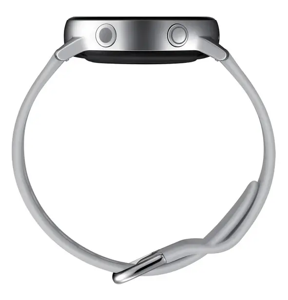 Samsung Galaxy Watch Active SM-R500NZSATUR Gümüş Akıllı Saat – Distribütör Garantili