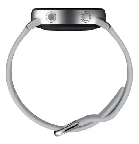 Samsung Galaxy Watch Active SM-R500NZSATUR Gümüş Akıllı Saat – Distribütör Garantili