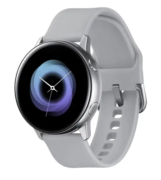 Samsung Galaxy Watch Active SM-R500NZSATUR Gümüş Akıllı Saat – Distribütör Garantili