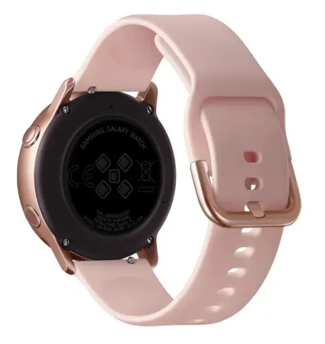 Samsung Galaxy Watch Active SM-R500NZDATUR Pembe Akıllı Saat – Distribütör Garantili