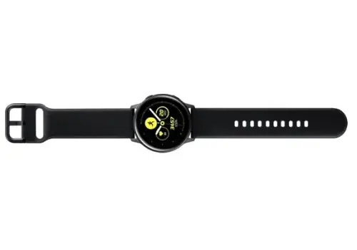 Samsung Galaxy Watch Active SM-R500NZKATUR Siyah Akıllı Saat – Distribütör Garantili