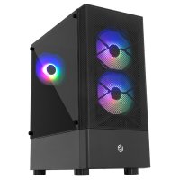 Frisby FC-8930G 650W 80Plus 3 x 120mm Rainbow Fan Temperli Cam Mesh Panel USB 3.0 ATX Mid-Tower Gaming (Oyuncu) Kasa