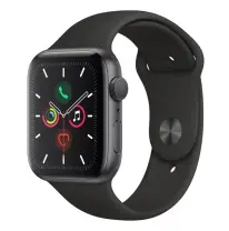 Apple Watch Seri 5 44mm GPS Space Grey Alüminyum Kasa ve Siyah Spor Kordon MWVF2TU/A