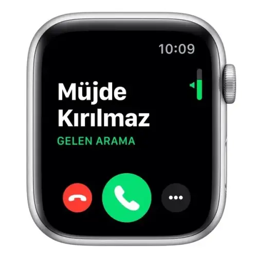 Apple Watch Series 5 GPS 44 mm MWVD2TU/A Gümüş Rengi Alüminyum Kasa ve Spor Kordon Akıllı Saat