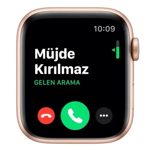 Apple Watch Series 5 GPS 44 mm MWVE2TU/A Altın Rengi Alüminyum Kasa ve Spor Kordon Akıllı Saat