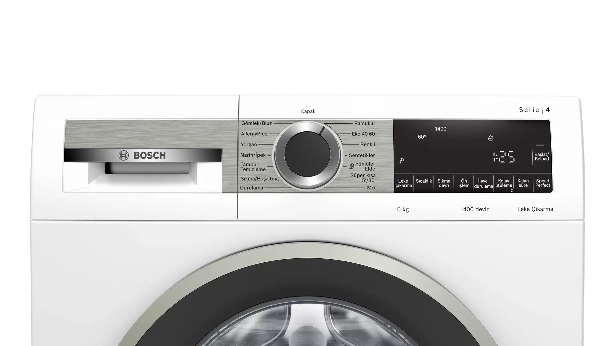 Bosch WGA254X0TR A+++ 1400 Devir 10 kg Çamaşır Makinesi