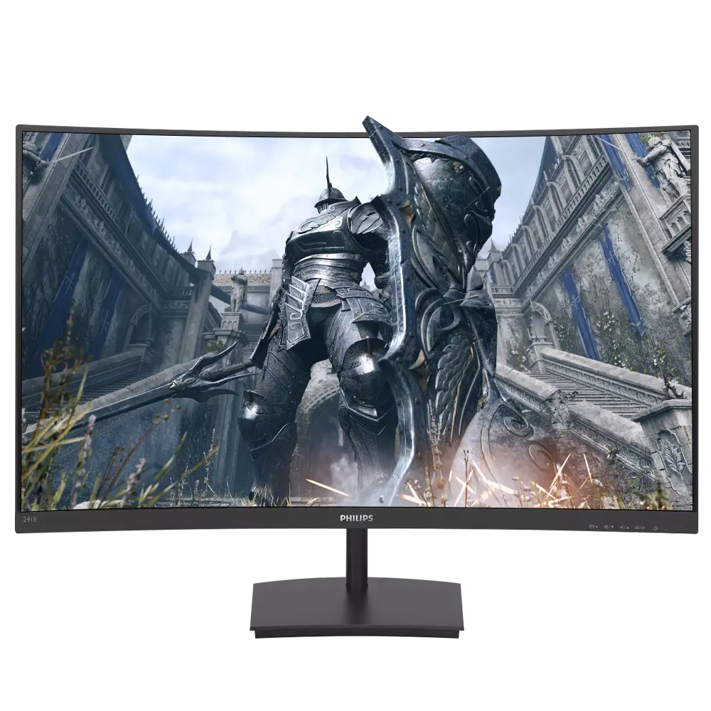 Philips 241E1SCA/01 23.6″ 4ms 75Hz FreeSync VA Curved 3W Hoparlör W-Led Gaming Monitör