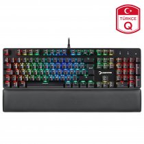 GamePower Ogre RGB Outemu Red Switch Türkçe Q USB Mekanik Gaming Klavye