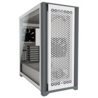 Corsair 5000D AirFlow CC-9011211-WW USB 3.1 Temperli Cam Beyaz E-ATX Mid-Tower Gaming (Oyuncu) Kasa